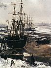 The Thames in Ice by James Abbott McNeill Whistler